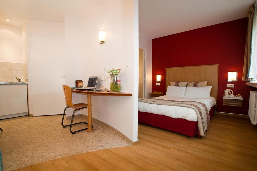 Les Messines Apparthotel Metz Kamer foto